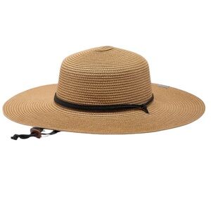 NWOT Columbia Women's Global Adventure Packable Tan Wide Brim Hat III